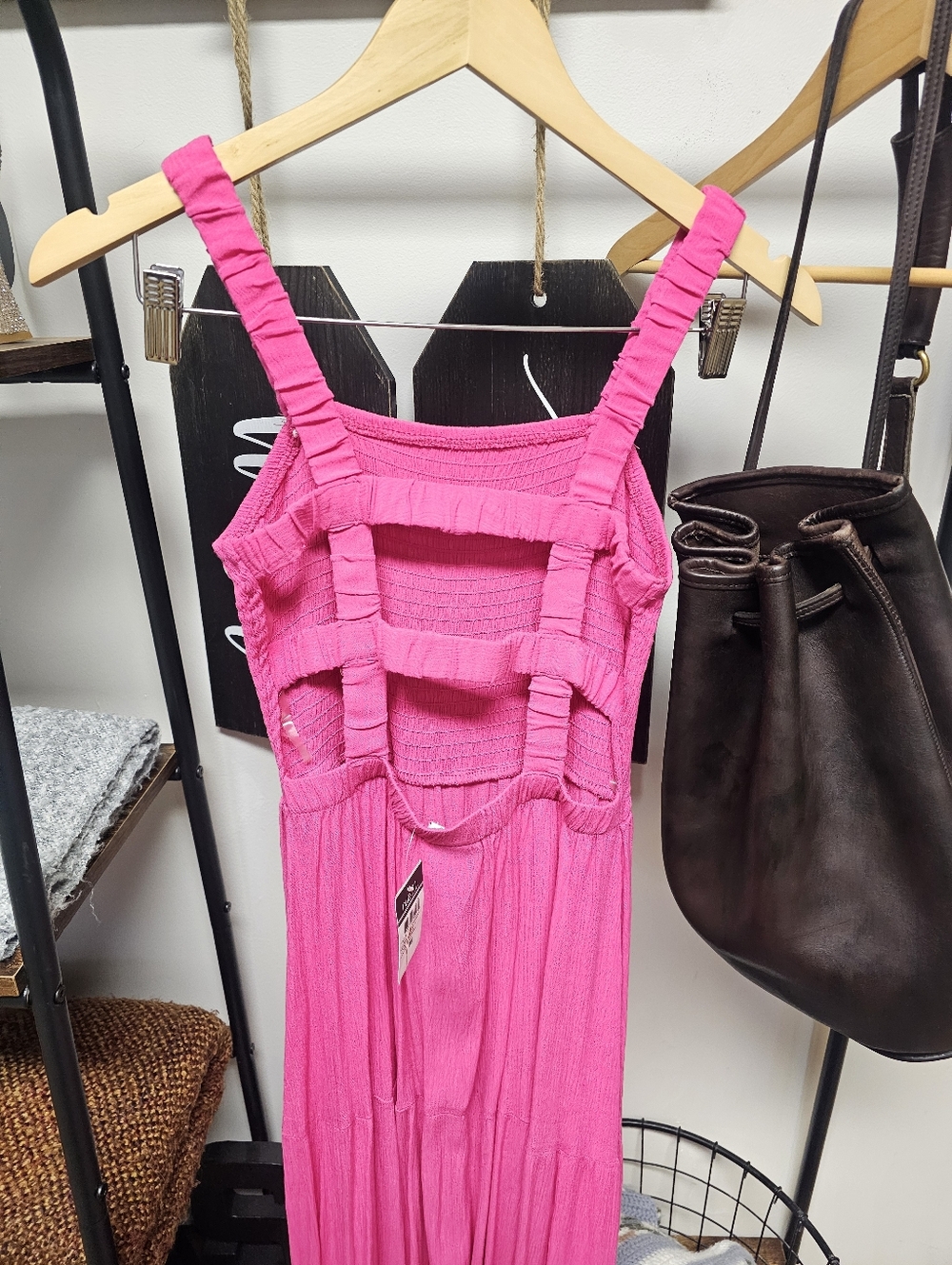 NWT Rue 21 Maxi Sundress with Ruffle Straps - Picture 4 of 6